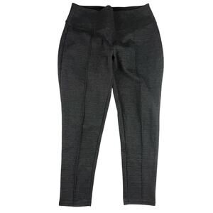 Apt. 9 Women's Gray Mid-Rise Stretch Knit Capri Leggings PM
